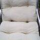 Pair of armchairs from the 70s chrome tubes and cotton canvas