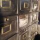 Meuble 21 clapets Strafor coins laiton