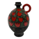 Alvino Bagni pottery vase Tulipani Rossi, Italy