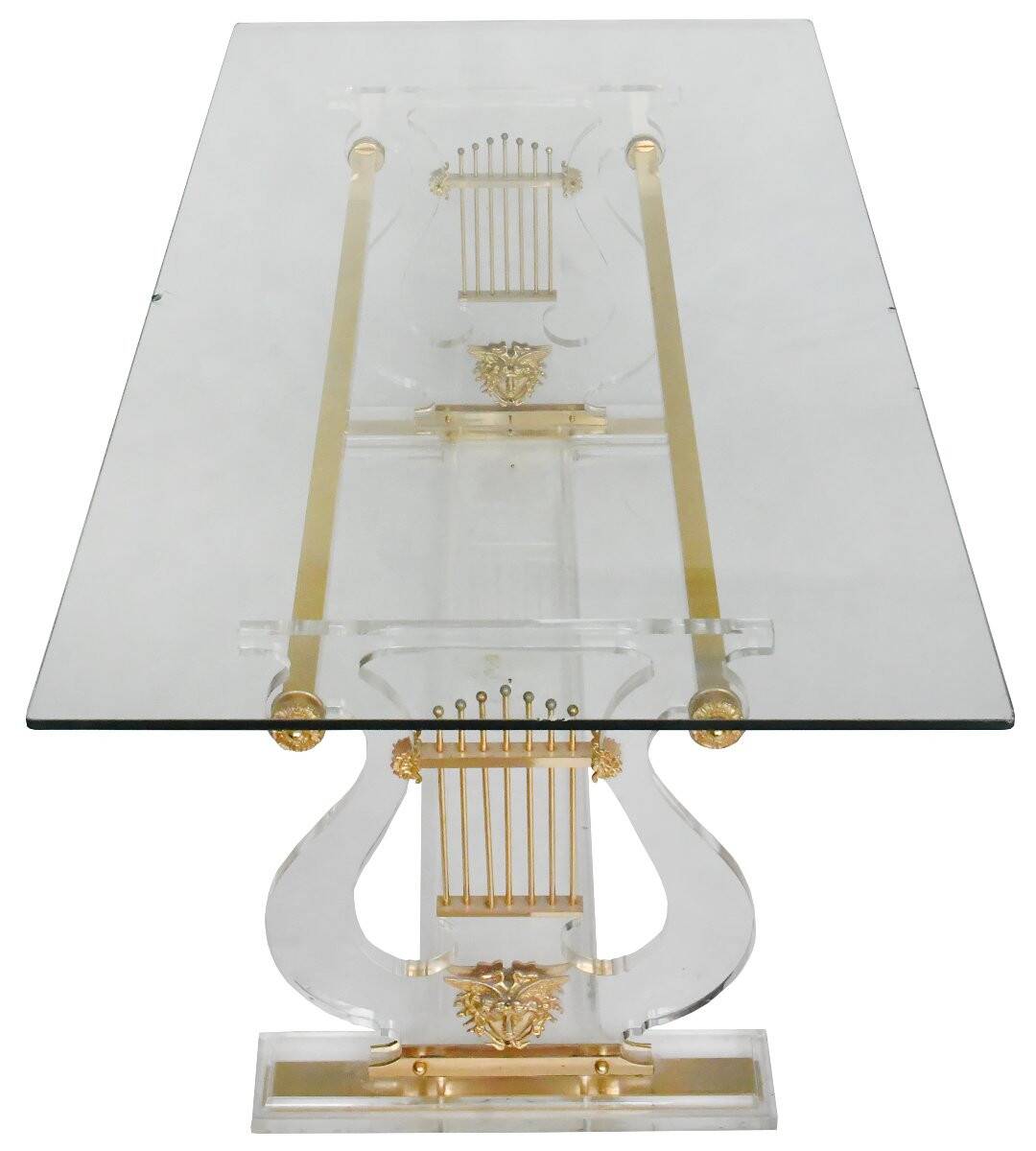 Table basse de style Hollywood Regency