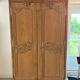 Norman oak cabinet with sandblasted finish