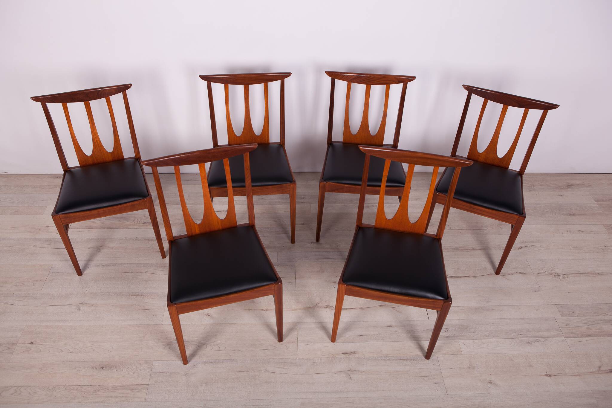 Brasilia Dining Chairs from G-Plan, 1960s, Set of 6