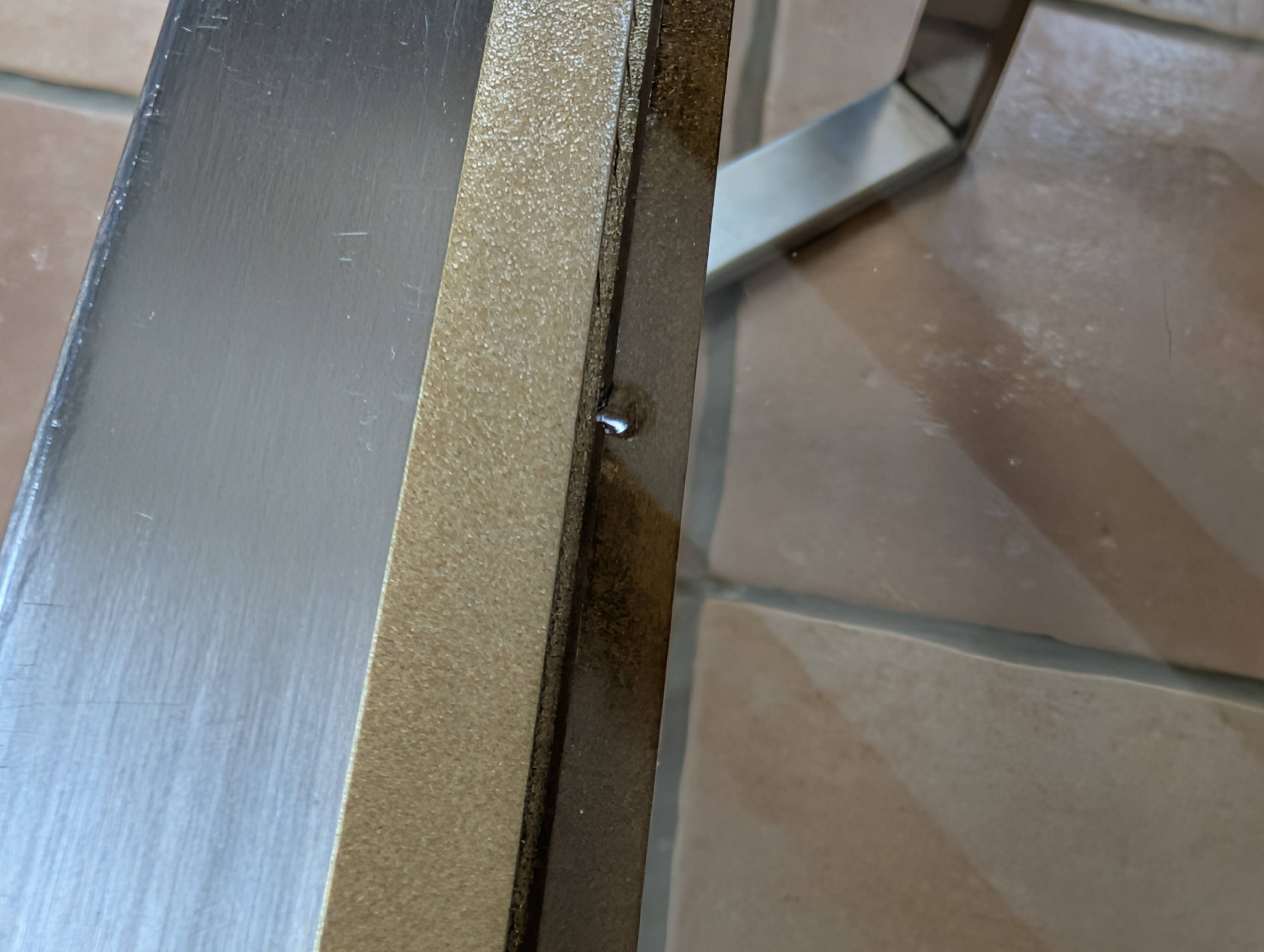 Table basse verre fumé