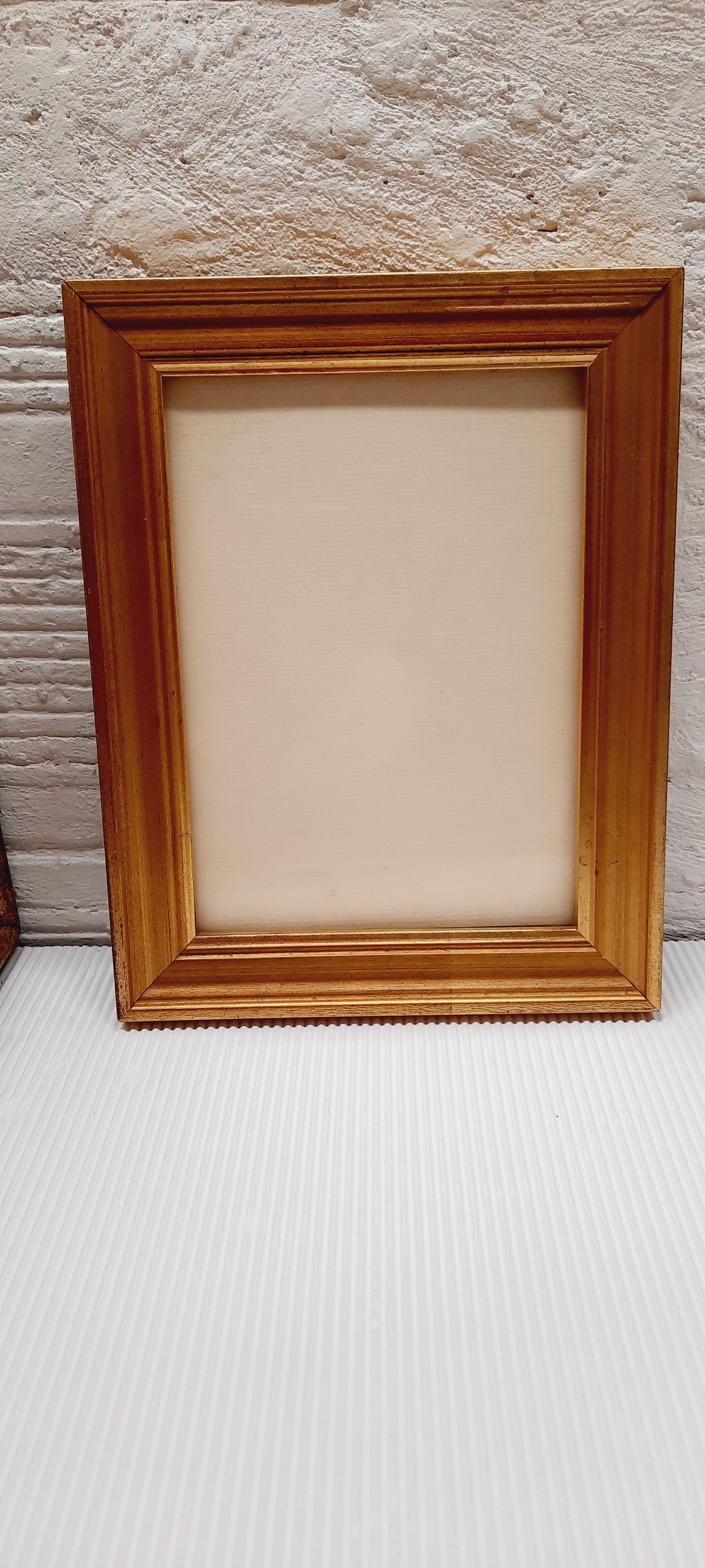 Gilded wood frame