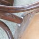 6 bistro chairs, pattern on the seat
