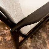 Beige B7522 armchair by Zenon Bączyk 1960's