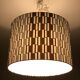 Fortress lampshade - vintage fabric
