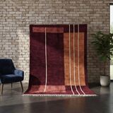 Large handmade Berber rug, size 2/3m.