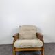 Chalet pine armchair