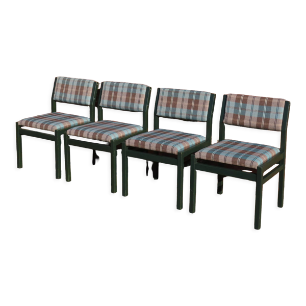 Suite de 4 chaises Sa 07 par Cees Braakman pour Pastoe 1960