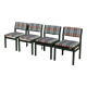 Suite de 4 chaises Sa 07 par Cees Braakman pour Pastoe 1960