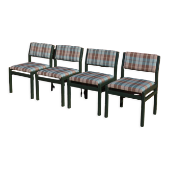 Suite de 4 chaises Sa 07 par Cees Braakman pour Pastoe 1960