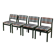 Suite de 4 chaises Sa 07 par Cees Braakman pour Pastoe 1960