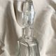 Crystal whisky carafe from Vannes