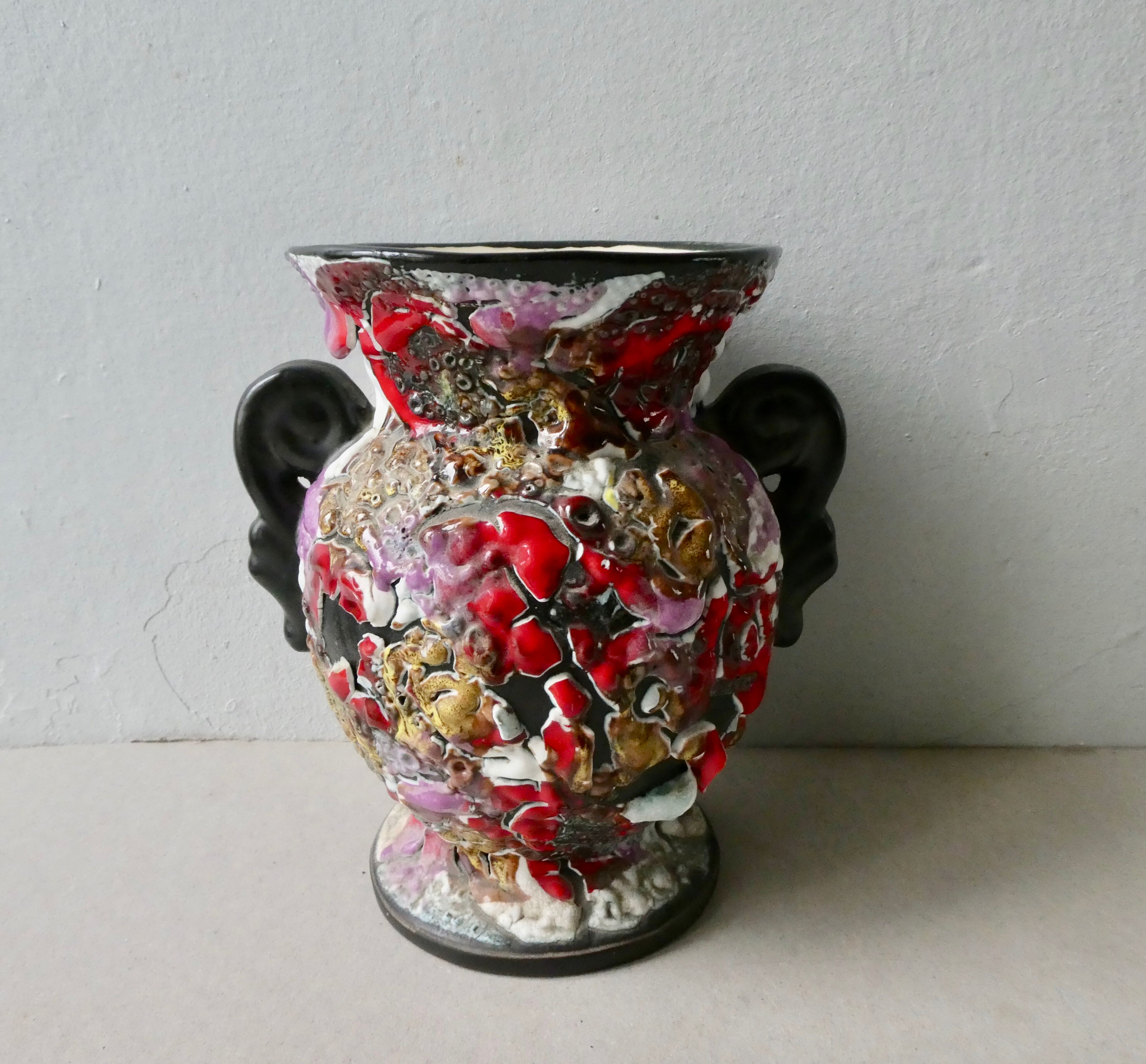 Fat Lava ceramic vase from the 1960s