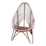 Rattan armchair