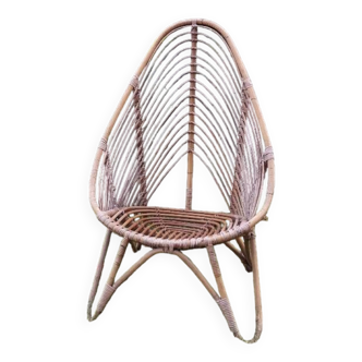 Fauteuil en rotin