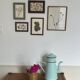 Enameled coffee pot