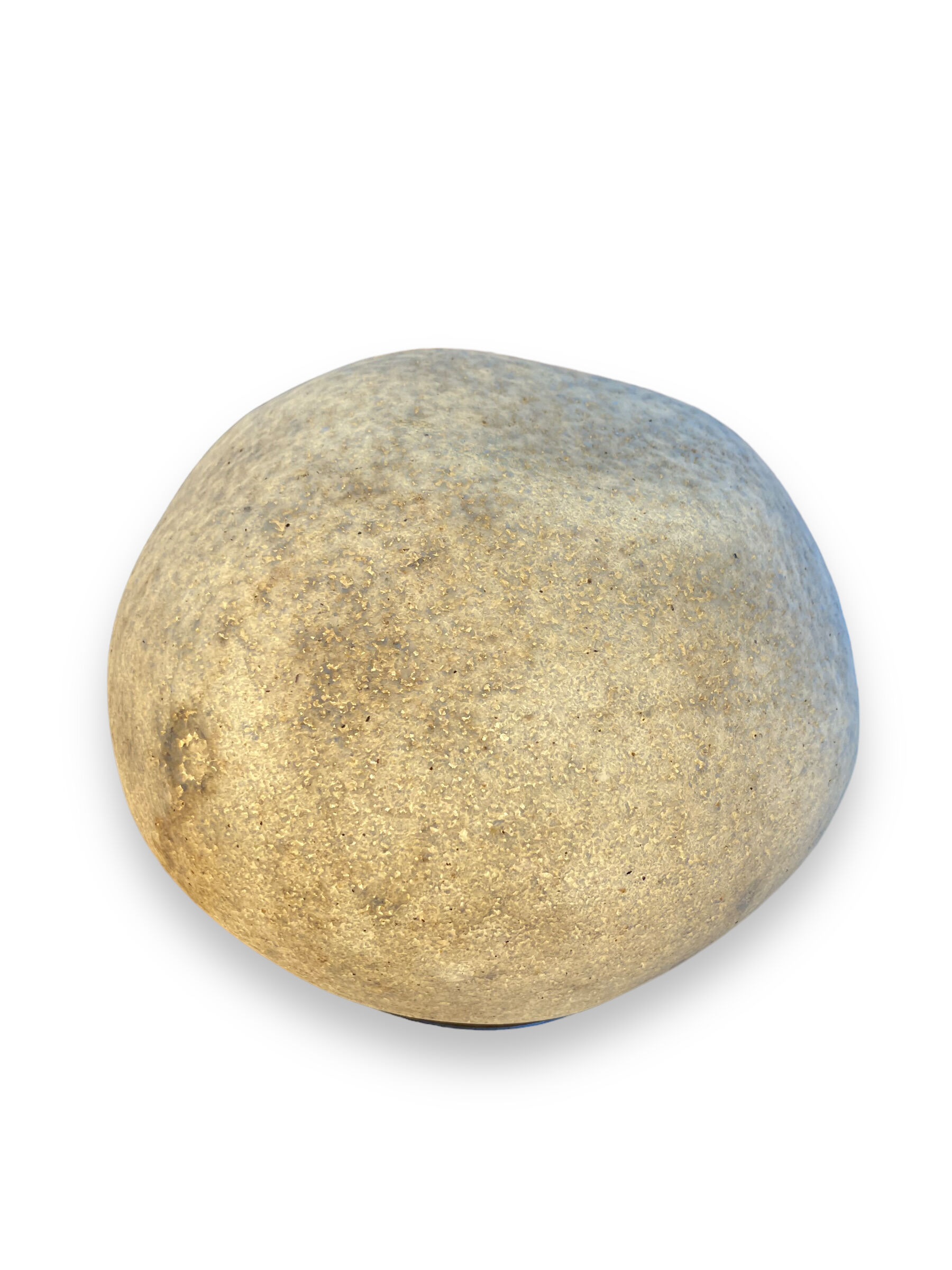 Lamp andré cazenave lamps pebbles pebble stone model "dora" circa 1970