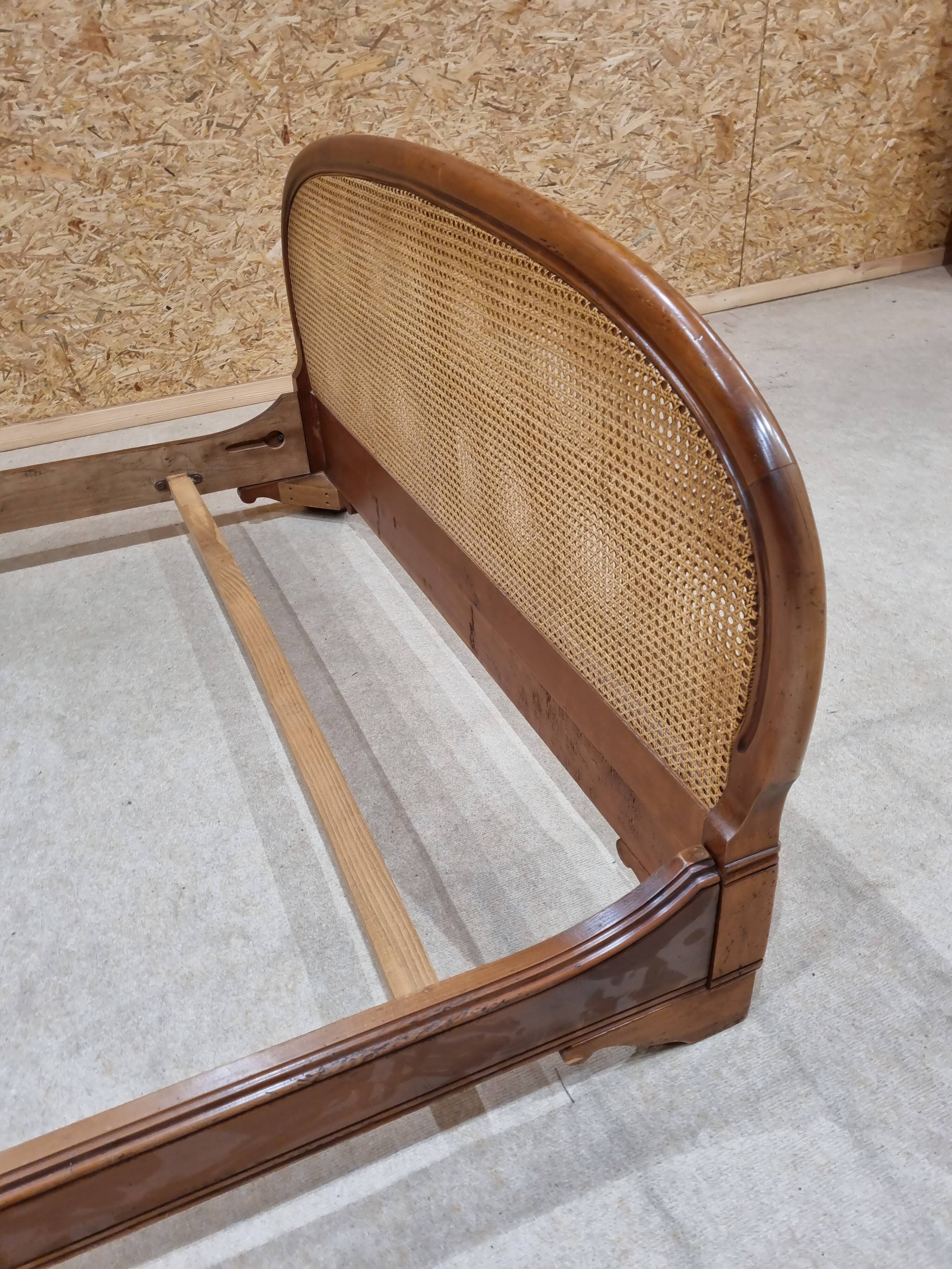 Old cane bed 70s 80s