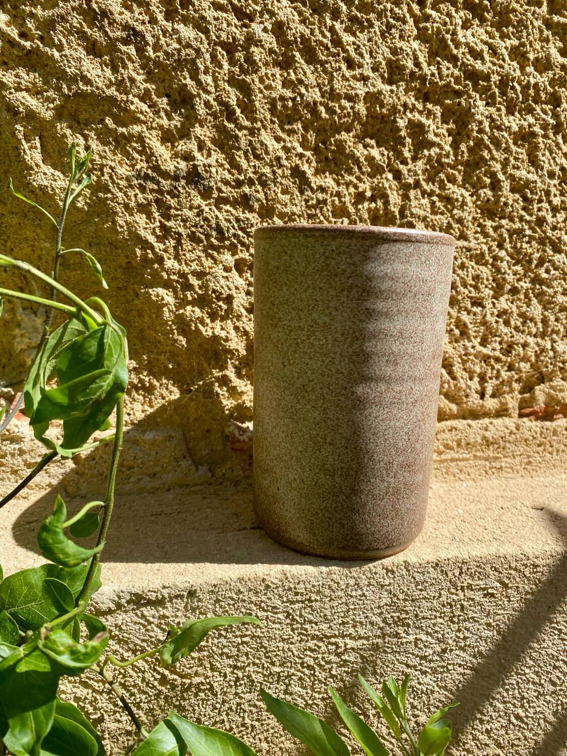 Vintage stoneware pot