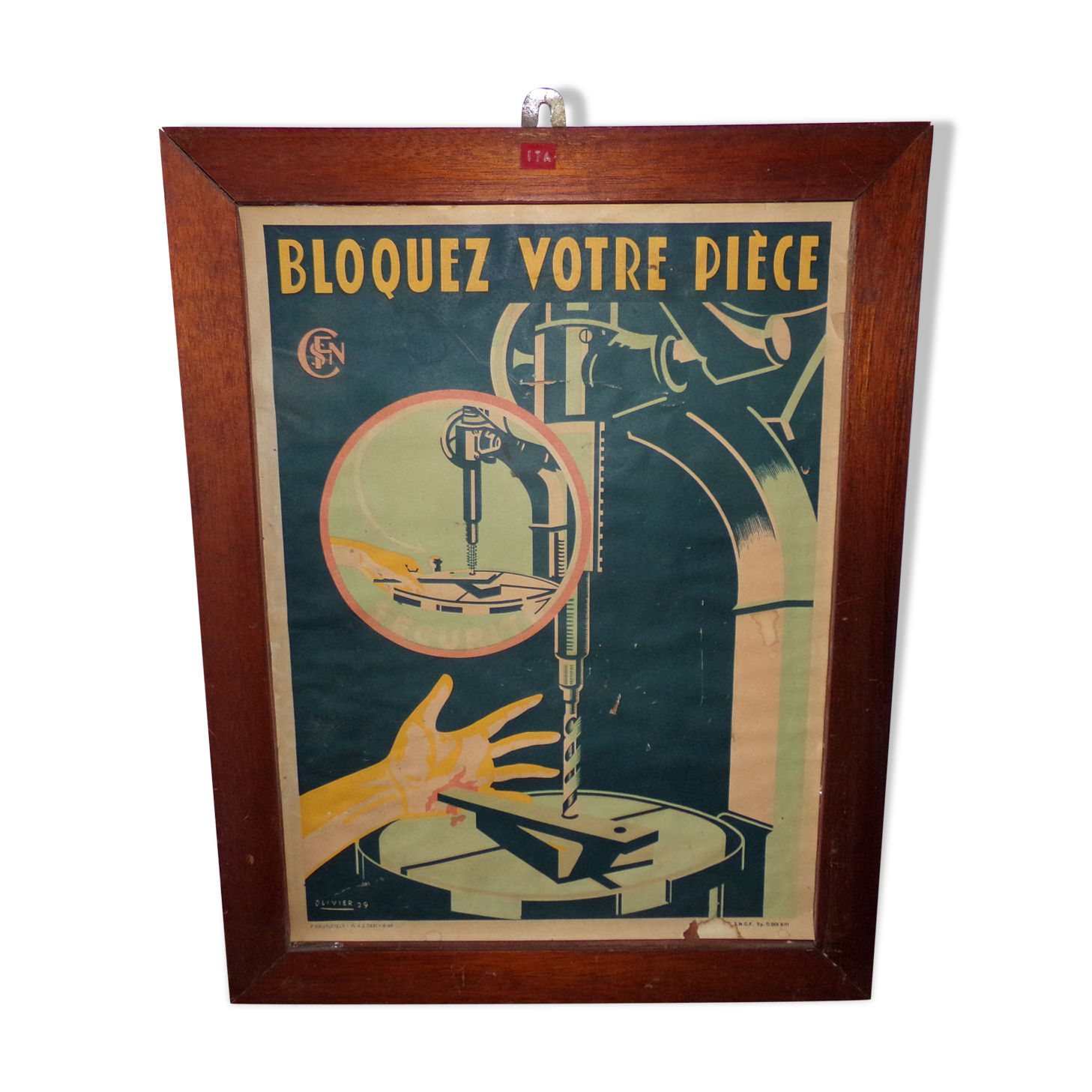 Educational poster 60s