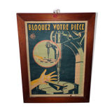 Educational poster 60s