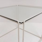 Table d'appoint Isocele par Max Sauze pour Atrow, années 1970.