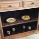 Antique two-body sideboard