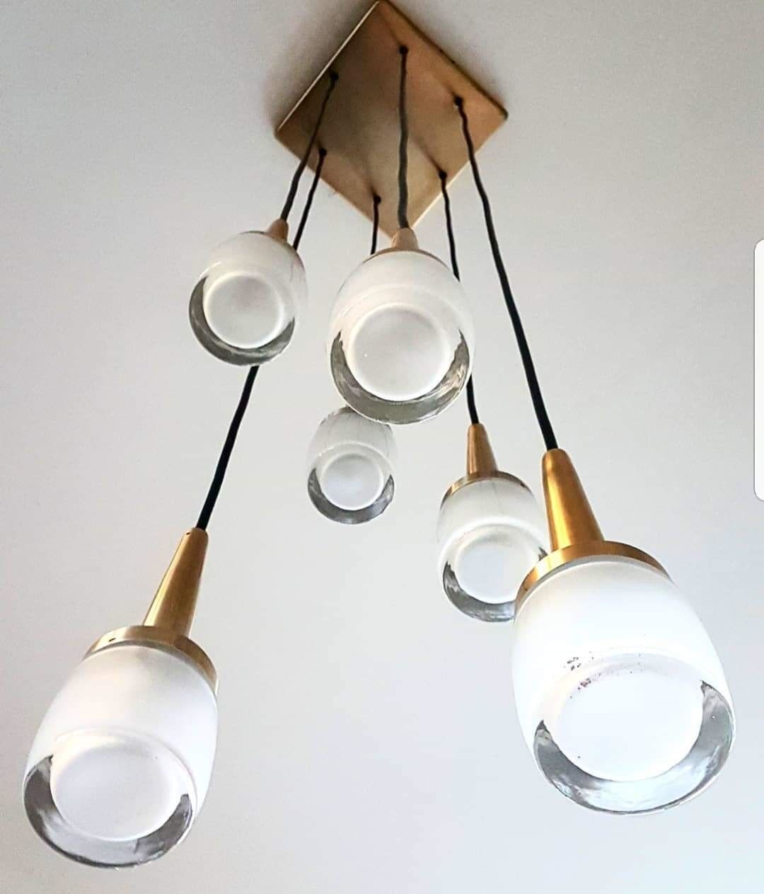 Staff golden cascade ceiling, Germany, 1970