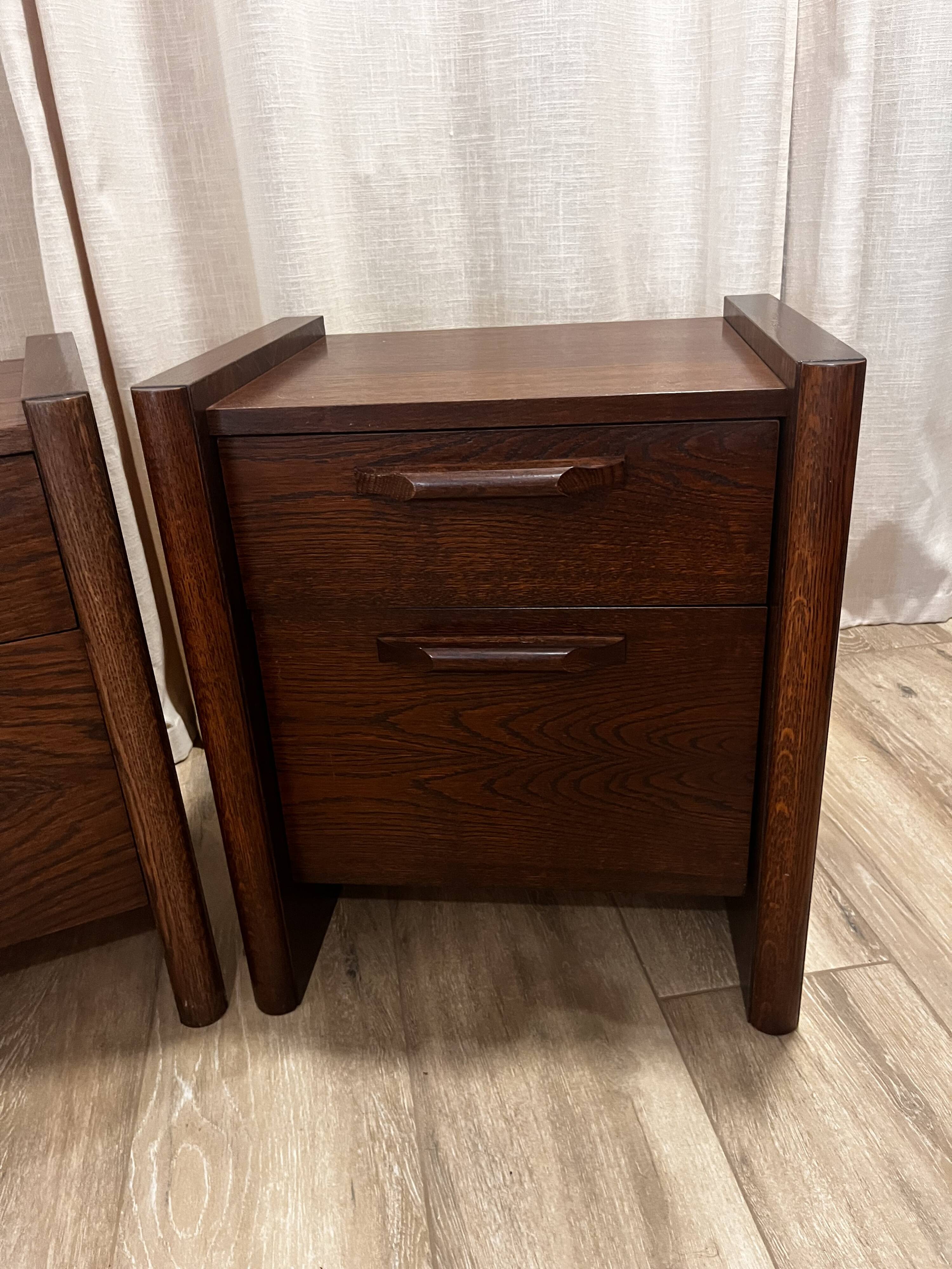 Pair of bedside tables from the 80s