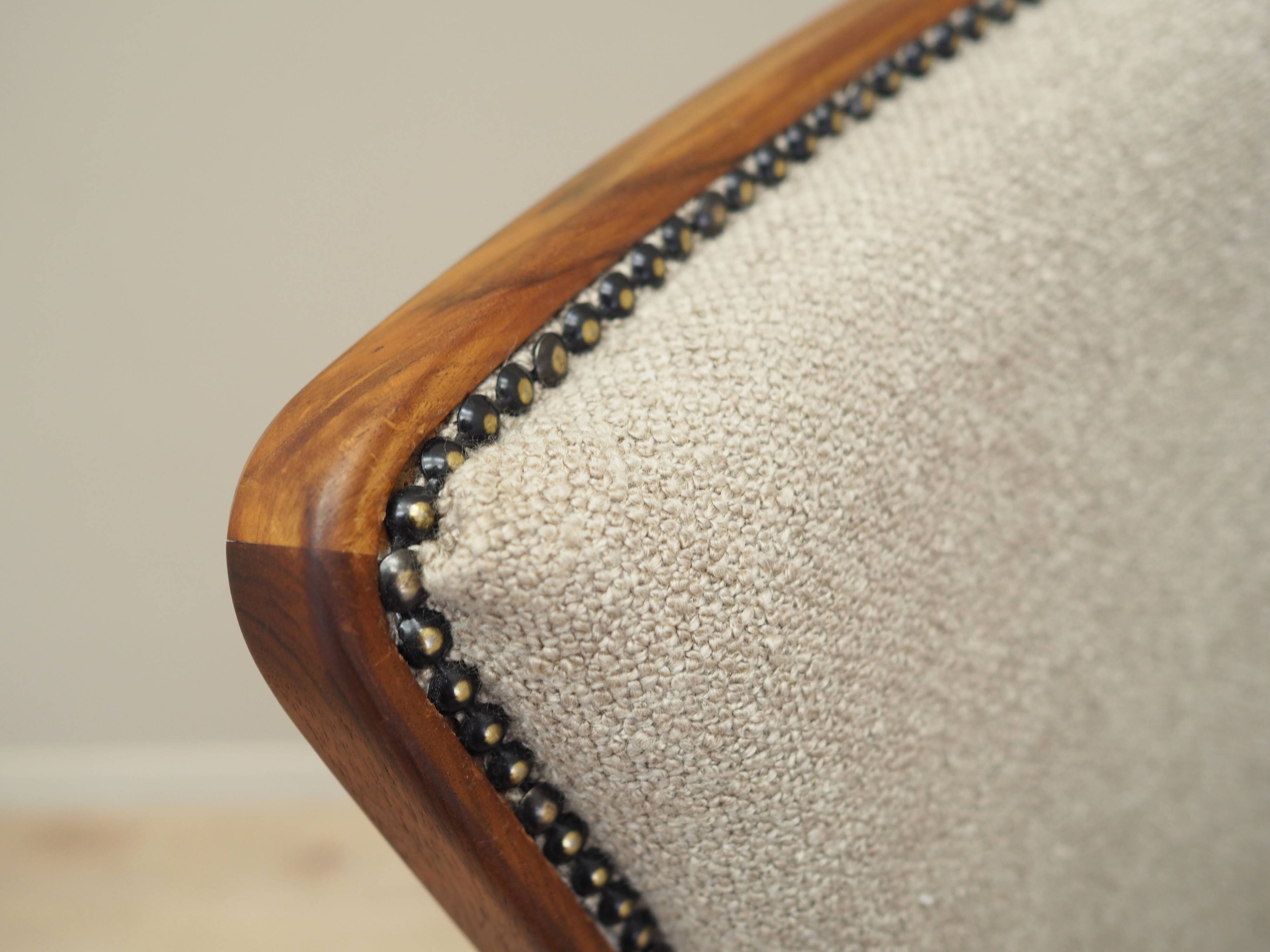 Walnut chair, Danish design, 1970s, production: Denmark