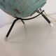 Vintage globe 1962 terrestrial world map glass tripod Taride - 28 cm