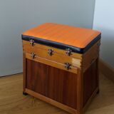 Fisherman's stool storage chest