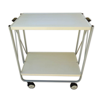 Folding rolling table served Louis Lucien Lepoix FRZ Germany