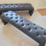 Leather benches