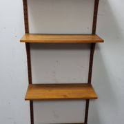 Système de mur en teck vintage par Poul Cadovious