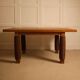 Sculptural wooden table