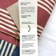 Nappe, patchwork vert/rose/bleu