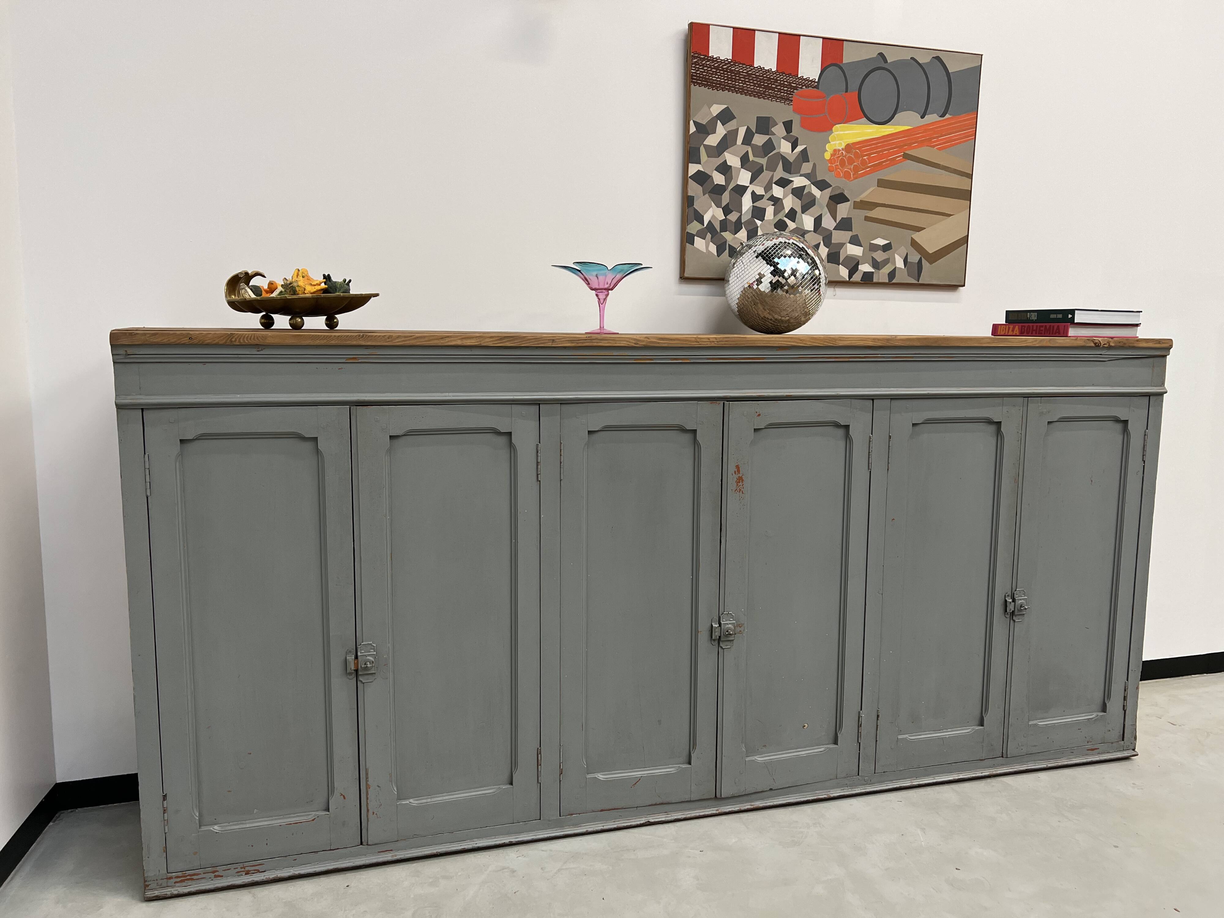 XXL workshop sideboard from the 1950s