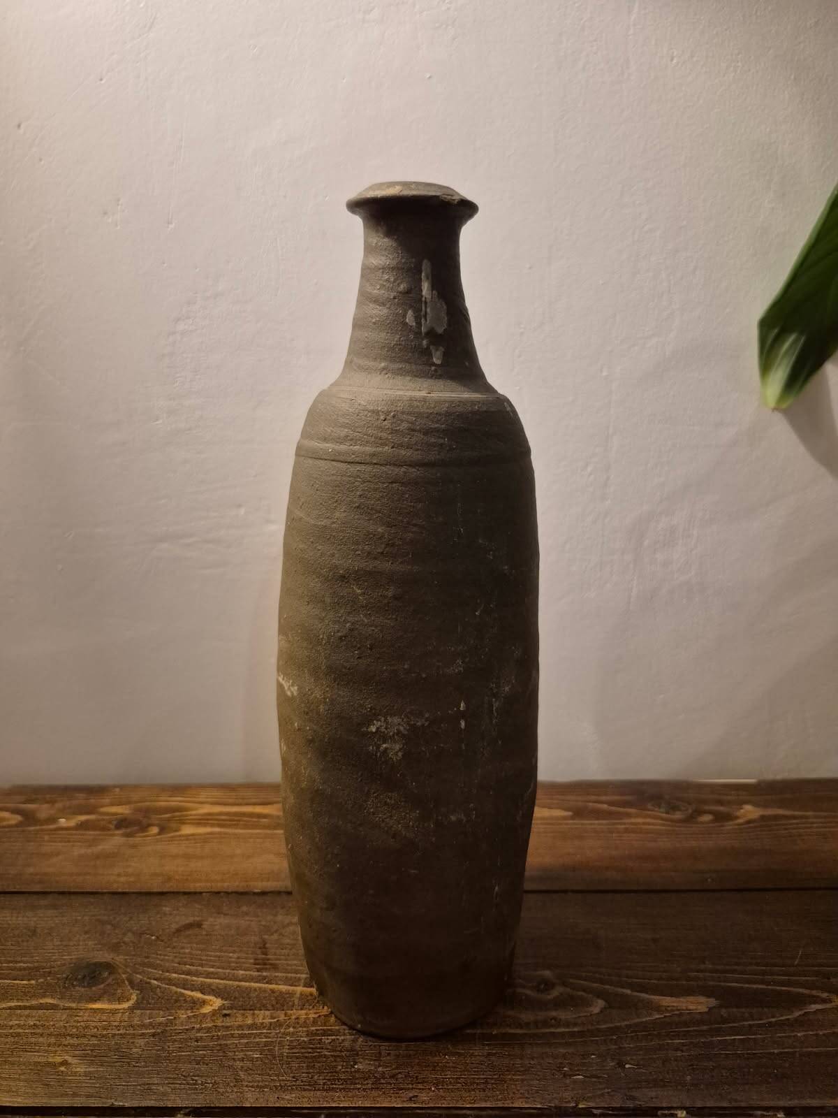 Antique stoneware bottle