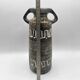 Heissner Keramik vase in grey ceramic, East Germany 1960