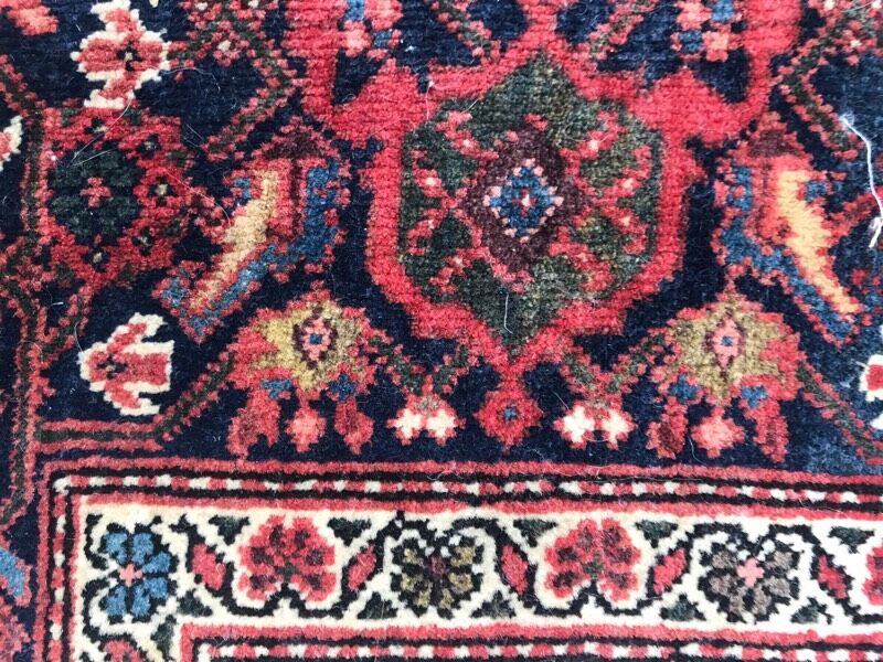 Old Persian rug sarogh ferahan handmade - 100x150 cm