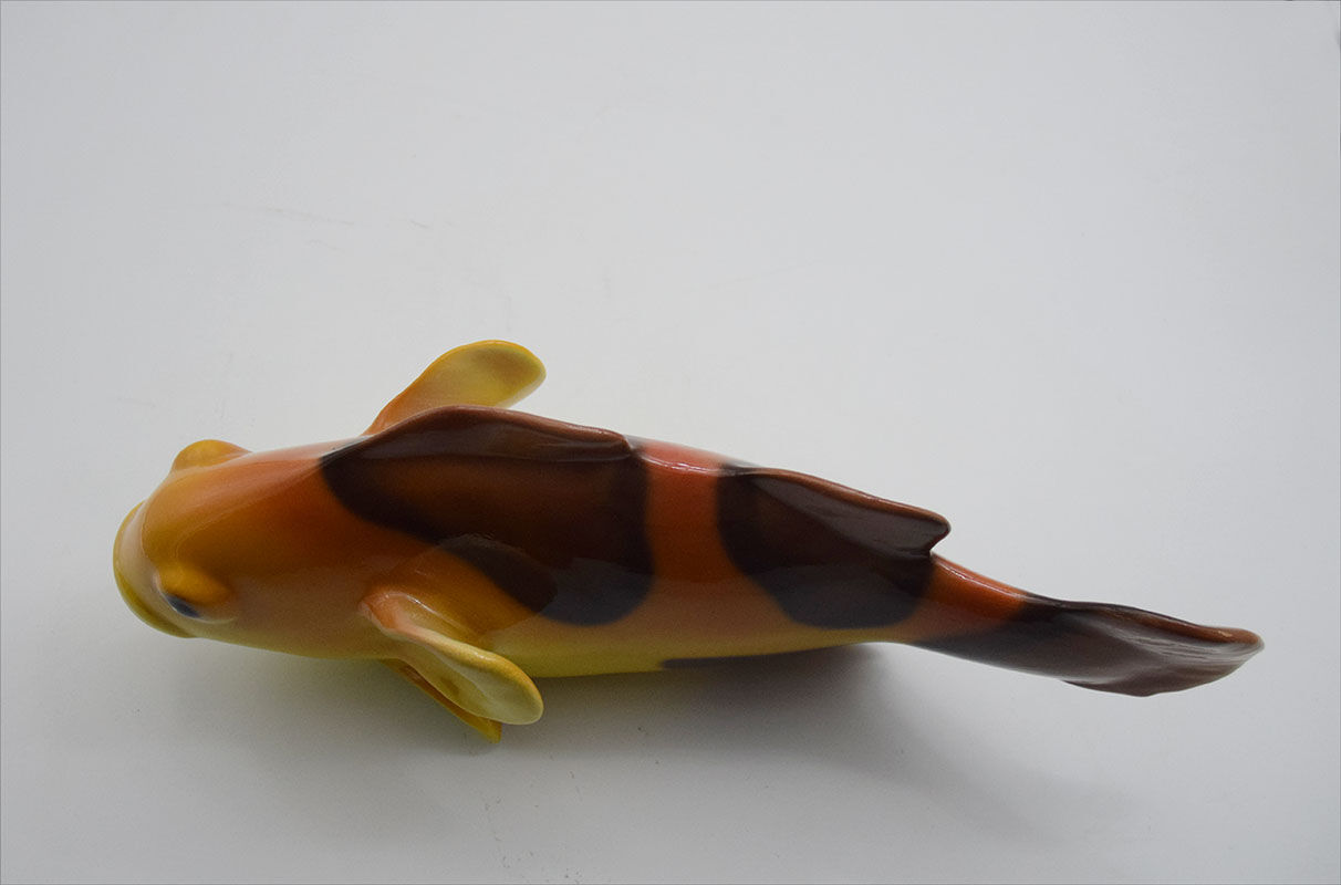 Fish in glazed ceramic 1960's