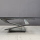 Table basse Fleur de Fer par Maurice Barilone, années 1980.