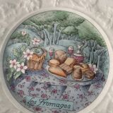 5 Gien Cheese Plates Marie-Pierre Boitard Flavours