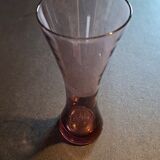 Artisanal violet vase