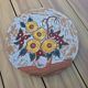 Vintage Vallauris Ceramic Large Plate 35 cm – G. Azema – Sunflower