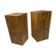Paire de tabouret brotaliste