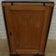 Furniture with an art deco door with 2 solid wood interior shelves – Completely revamped